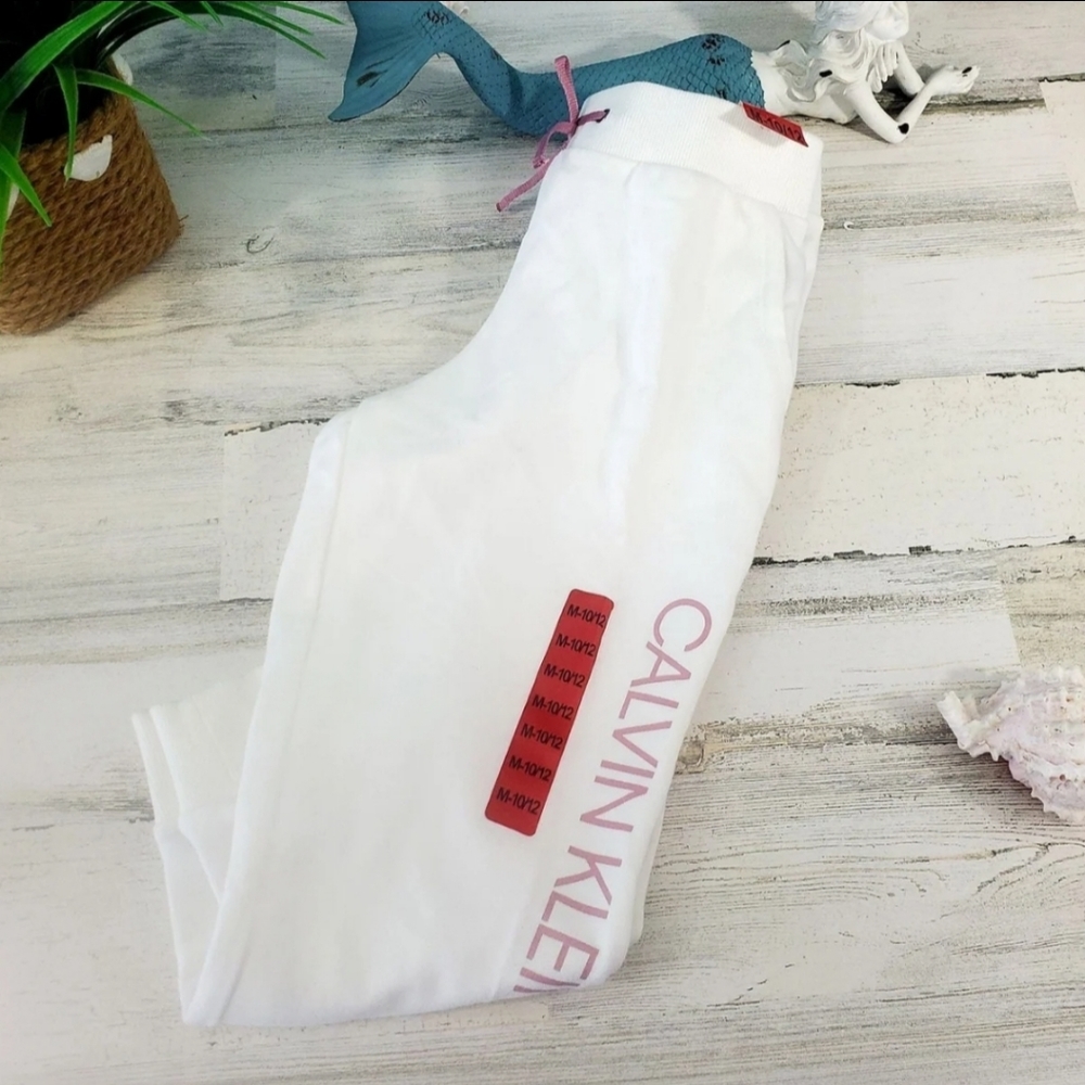 Calvin Klein Big Girls Sweatpants Joggers